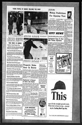 Barrie Examiner, 8 Jan 1966