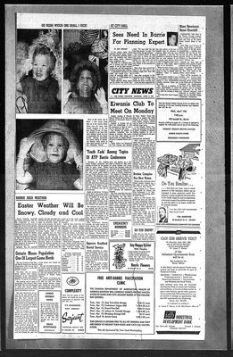 Barrie Examiner, 9 Apr 1966