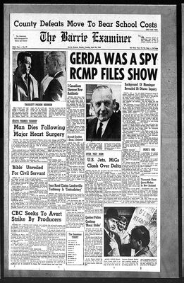 Barrie Examiner, 26 Apr 1966