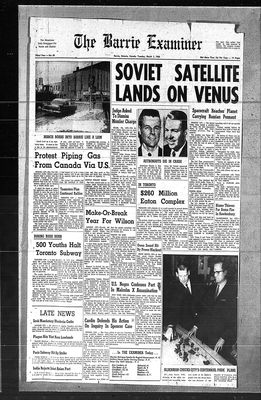 Barrie Examiner, 1 Mar 1966