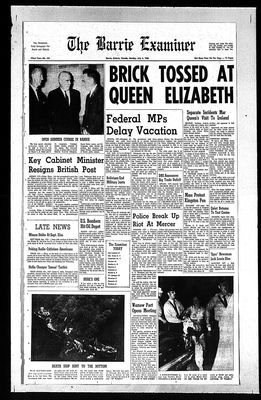 Barrie Examiner, 4 Jul 1966