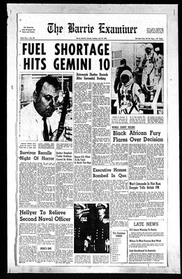 Barrie Examiner, 19 Jul 1966