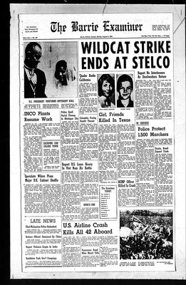 Barrie Examiner, 8 Aug 1966