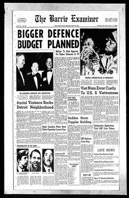 Barrie Examiner, 10 Aug 1966