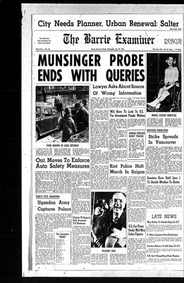 Barrie Examiner, 25 May 1966