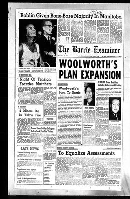 Barrie Examiner, 24 Jun 1966