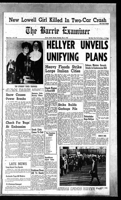 Barrie Examiner, 5 Nov 1966