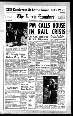 Barrie Examiner, 23 Aug 1966