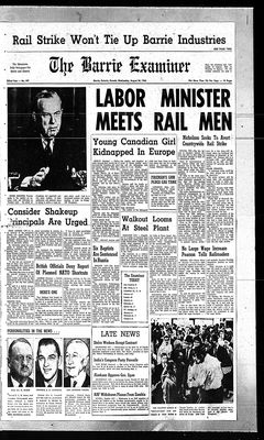 Barrie Examiner, 24 Aug 1966