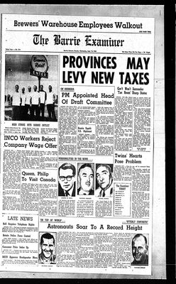 Barrie Examiner, 14 Sep 1966