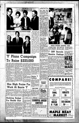 Barrie Examiner, 1 Feb 1967