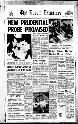 Barrie Examiner, 23 Mar 1967