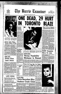 Barrie Examiner, 31 Mar 1967