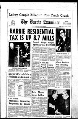 Barrie Examiner, 3 May 1967