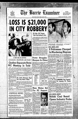 Barrie Examiner, 8 Aug 1967