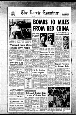 Barrie Examiner, 14 Aug 1967