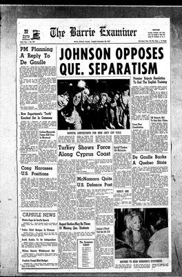 Barrie Examiner, 28 Nov 1967