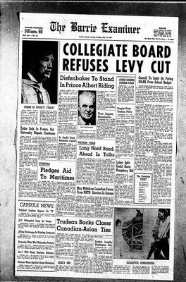 Barrie Examiner, 14 May 1968