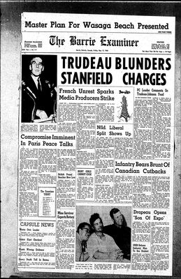 Barrie Examiner, 17 May 1968