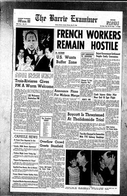 Barrie Examiner, 27 May 1968