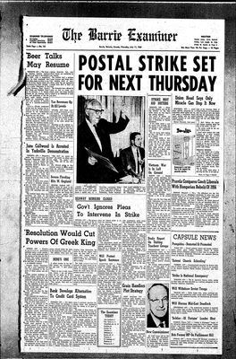 Barrie Examiner, 11 Jul 1968