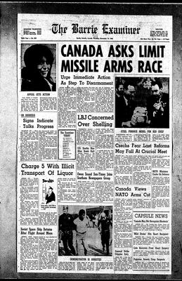 Barrie Examiner, 14 Nov 1968