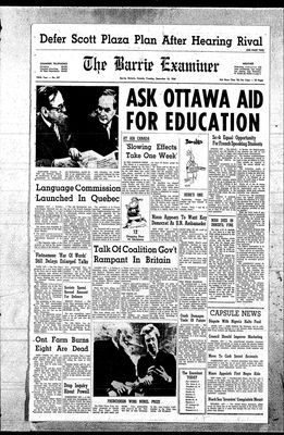 Barrie Examiner, 10 Dec 1968