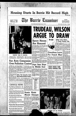 Barrie Examiner, 11 Jan 1969