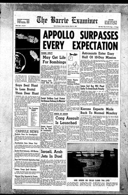 Barrie Examiner, 8 Mar 1969