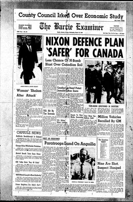 Barrie Examiner, 19 Mar 1969