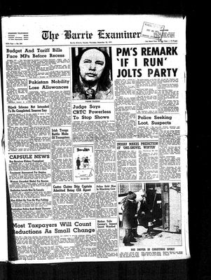 Barrie Examiner, 23 Dec 1971