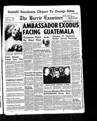 Barrie Examiner, 7 Apr 1970