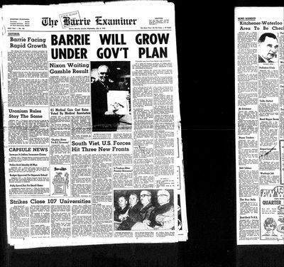 Barrie Examiner, 6 May 1970