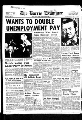 Barrie Examiner, 18 Jun 1970