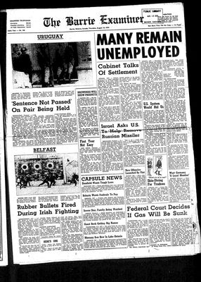 Barrie Examiner, 13 Aug 1970