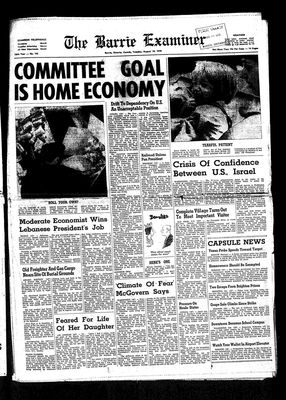 Barrie Examiner, 18 Aug 1970