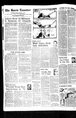 Barrie Examiner, 9 Nov 1970