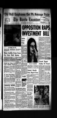 Barrie Examiner, 23 Feb 1971