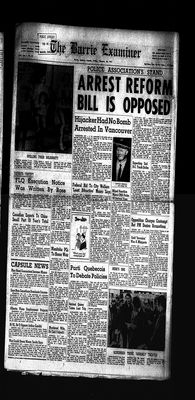 Barrie Examiner, 26 Feb 1971