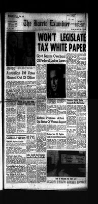 Barrie Examiner, 10 Mar 1971