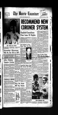 Barrie Examiner, 28 Apr 1971