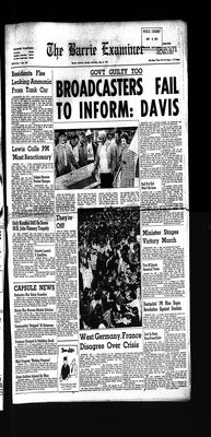 Barrie Examiner, 8 May 1971