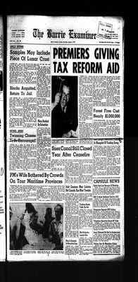 Barrie Examiner, 7 Aug 1971