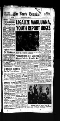 Barrie Examiner, 27 Aug 1971