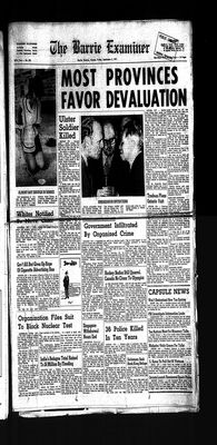 Barrie Examiner, 3 Sep 1971