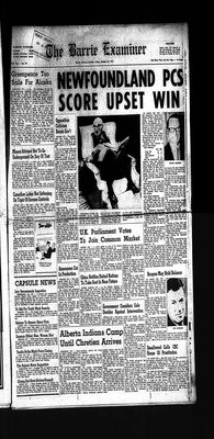 Barrie Examiner, 29 Oct 1971