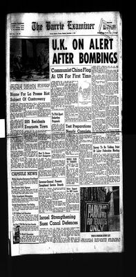 Barrie Examiner, 1 Nov 1971