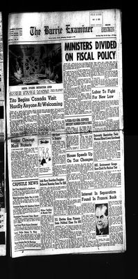 Barrie Examiner, 3 Nov 1971