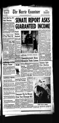 Barrie Examiner, 10 Nov 1971