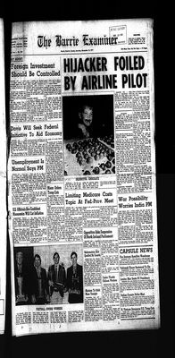 Barrie Examiner, 13 Nov 1971